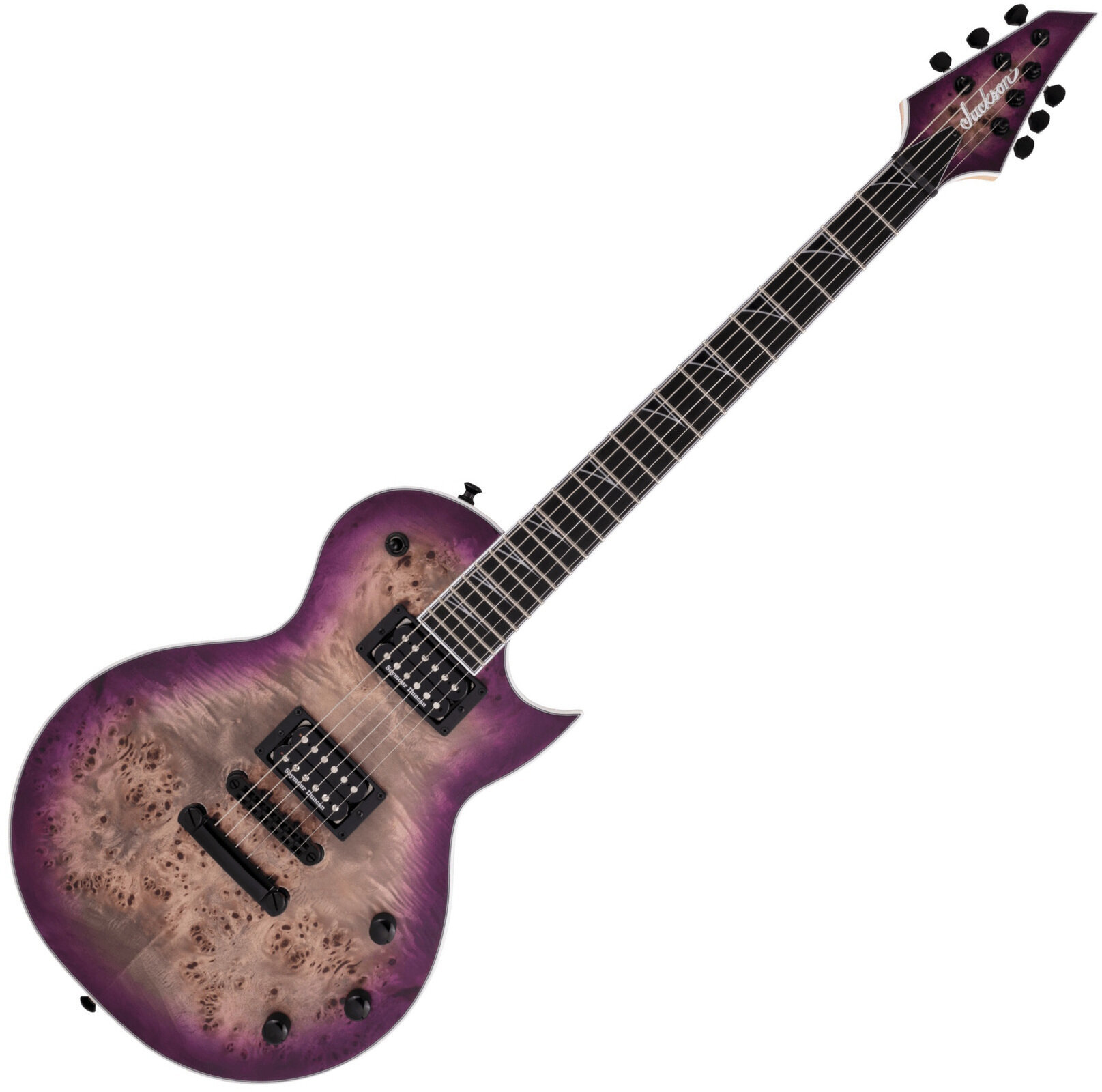 Elektriska gitarrer Jackson Pro Series Monarkh SCP EB Transparent Purple Burst