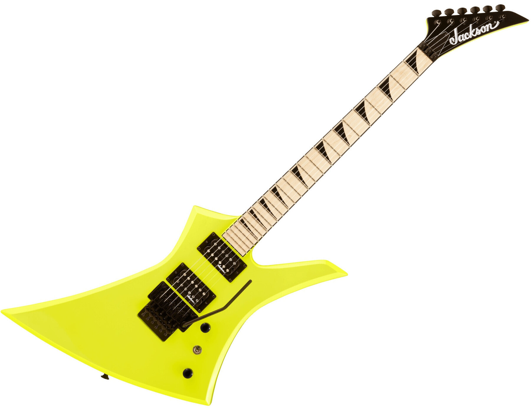 Elektrisk guitar Jackson X Series Kelly KEXM MN Neon Yellow