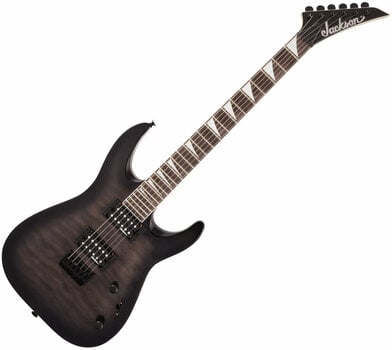 Elektrische gitaar Jackson JS Series Dinky Arch Top JS32Q DKA HT AH Transparent Black Burst (Alleen uitgepakt) - 1