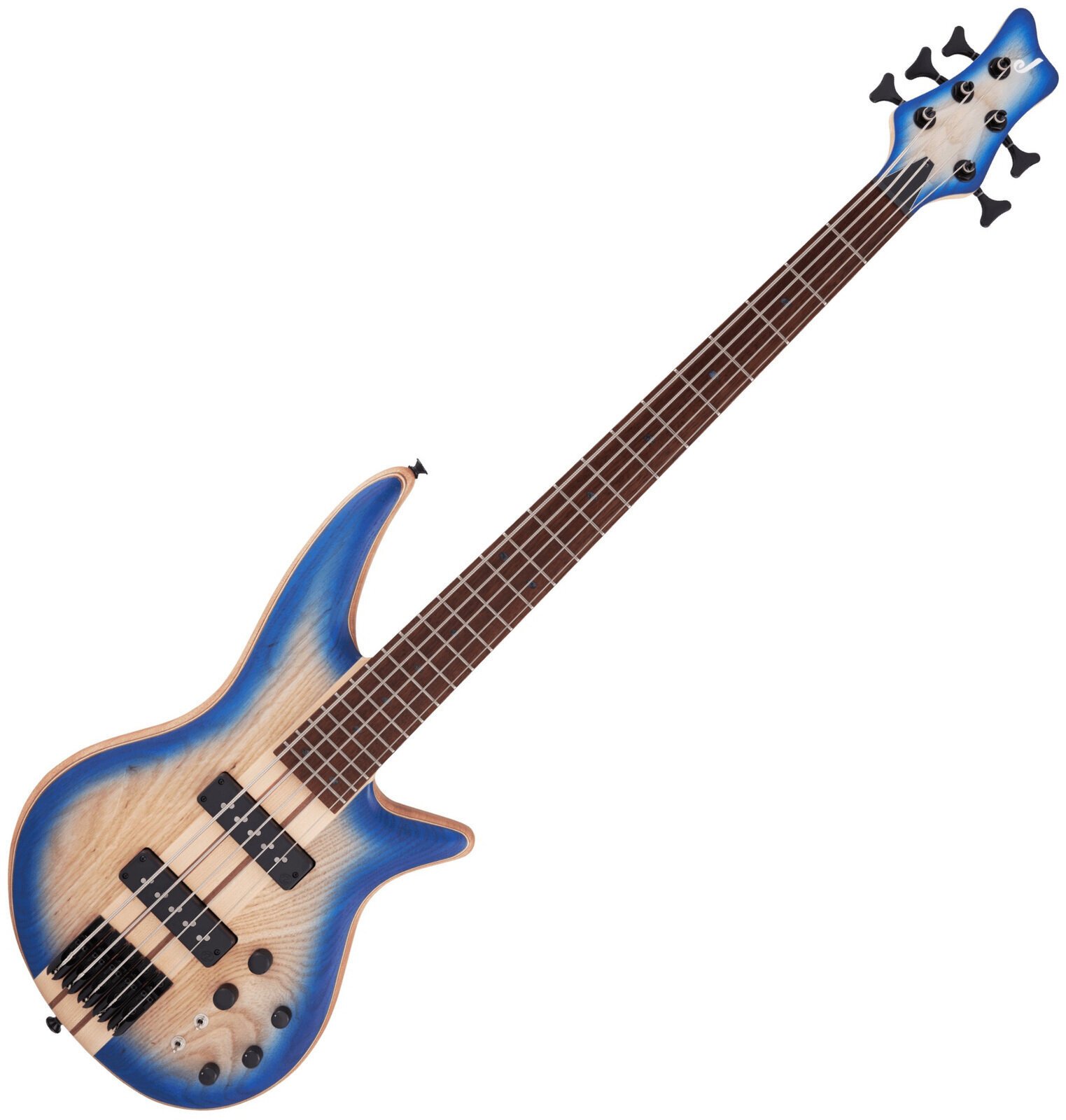 5-saitiger E-Bass, 5-Saiter E-Bass Jackson Pro Series Spectra Bass SBA V JA Blue Burst
