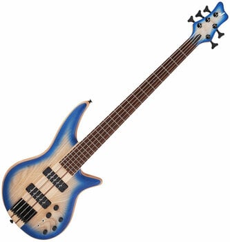 5-snarige basgitaar Jackson Pro Series Spectra Bass SBA V JA Blue Burst - 1