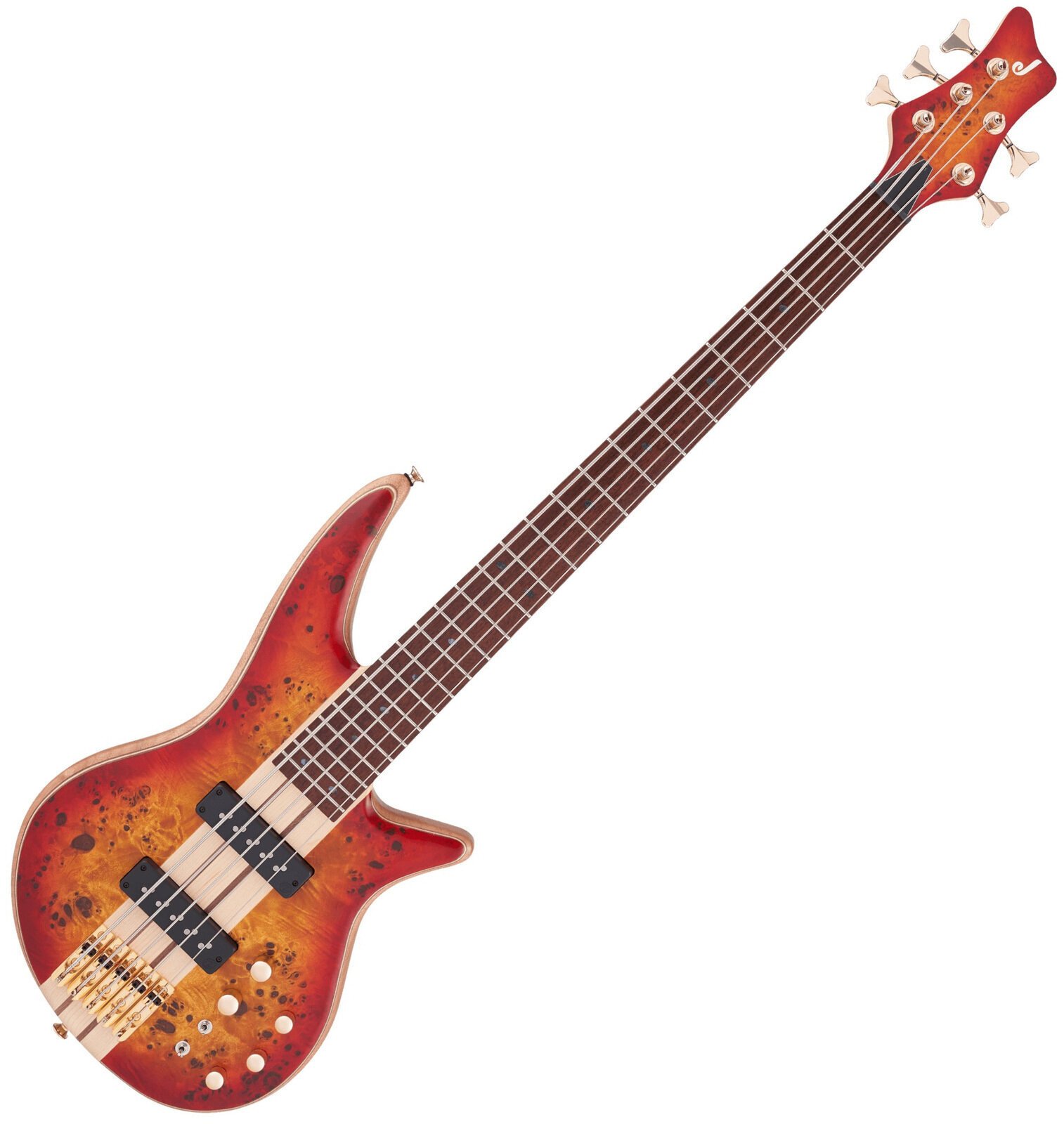 5-saitiger E-Bass, 5-Saiter E-Bass Jackson Pro Series Spectra Bass SB V JA Cherry Burst