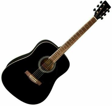 Guitarra acústica VGS D-10 Negro - 1