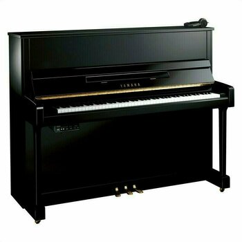 Akustický klavír, Pianino Yamaha B3E SG2 Silent Upright Piano Polished Ebony - 1