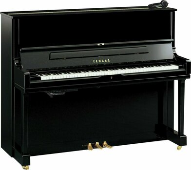 Дигитално пиано Yamaha YUS1 SH Silent Upright Piano Polished Ebony - 1