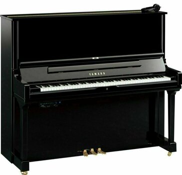 Digitalpiano Yamaha YUS3 SH Silent Upright Piano Polished Ebony - 1