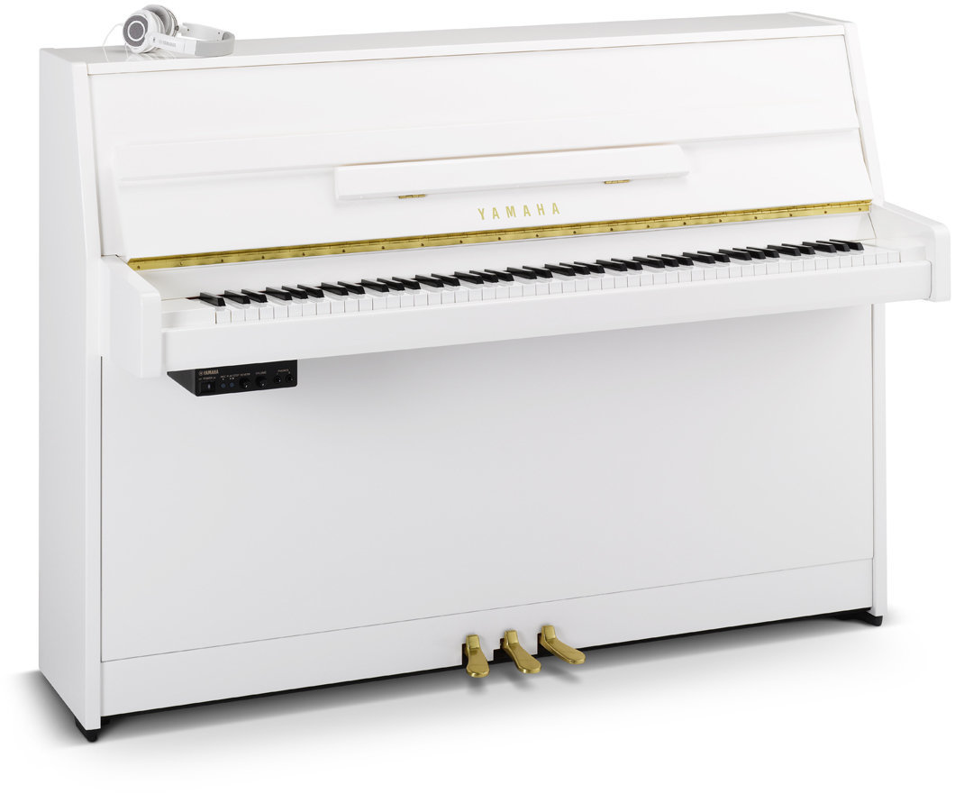 Akoestische piano, staande piano Yamaha B1 SG2 Polished White