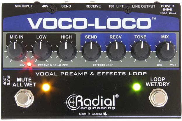 Effektpedal Radial Voco Loco