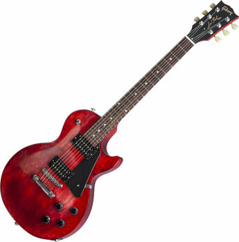 E-Gitarre Gibson Les Paul Faded T 2017 Nickel Worn Cherry - 1