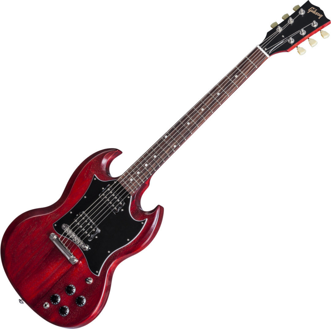 E-Gitarre Gibson SG Faded T 2017 Nickel Worn Cherry