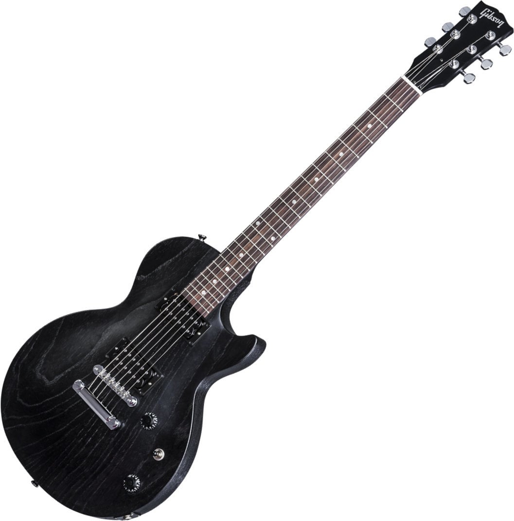 Guitare électrique Gibson Les Paul Custom Studio Worn Ebony