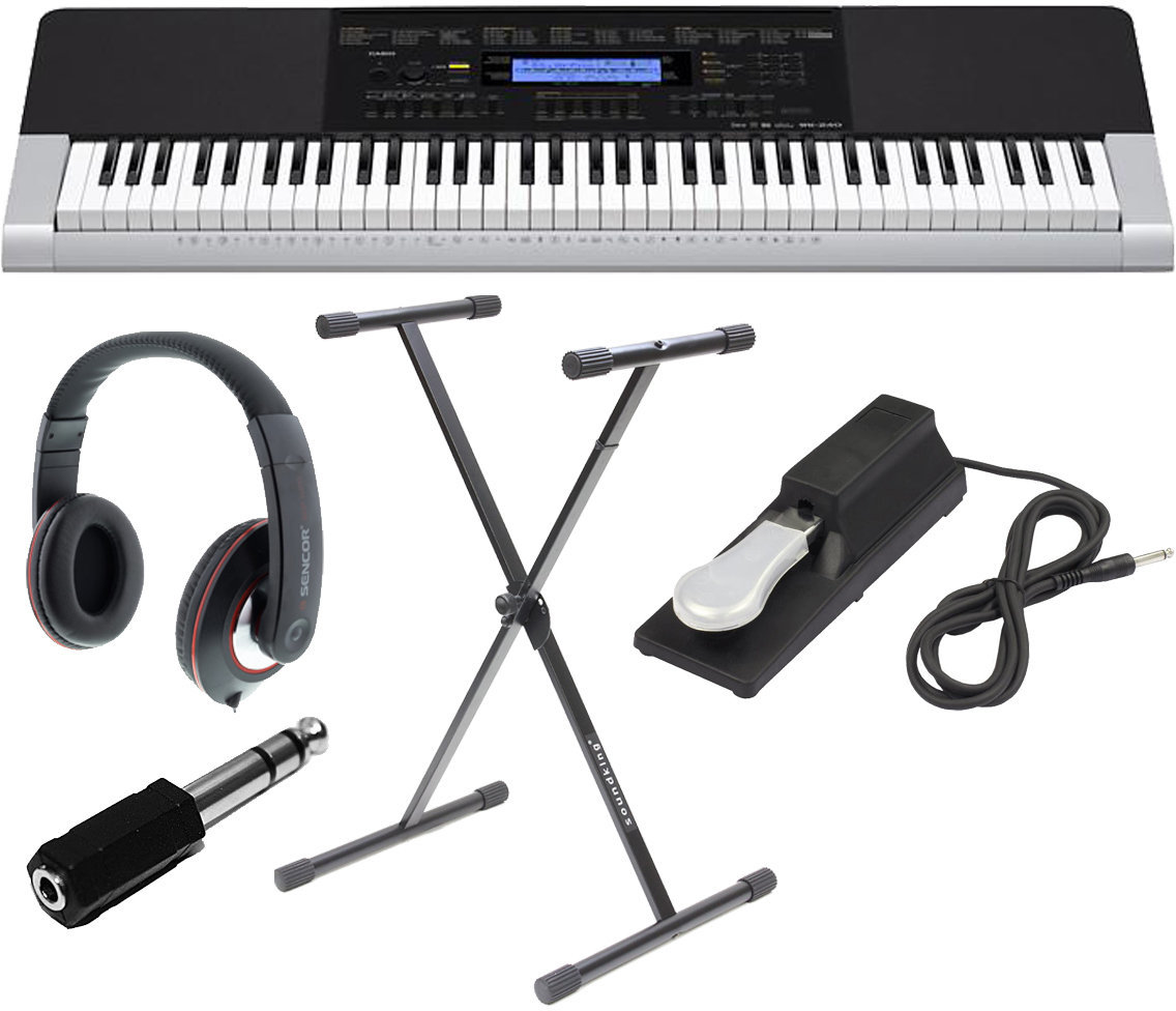 Keyboard s dynamikou Casio WK 240 Set
