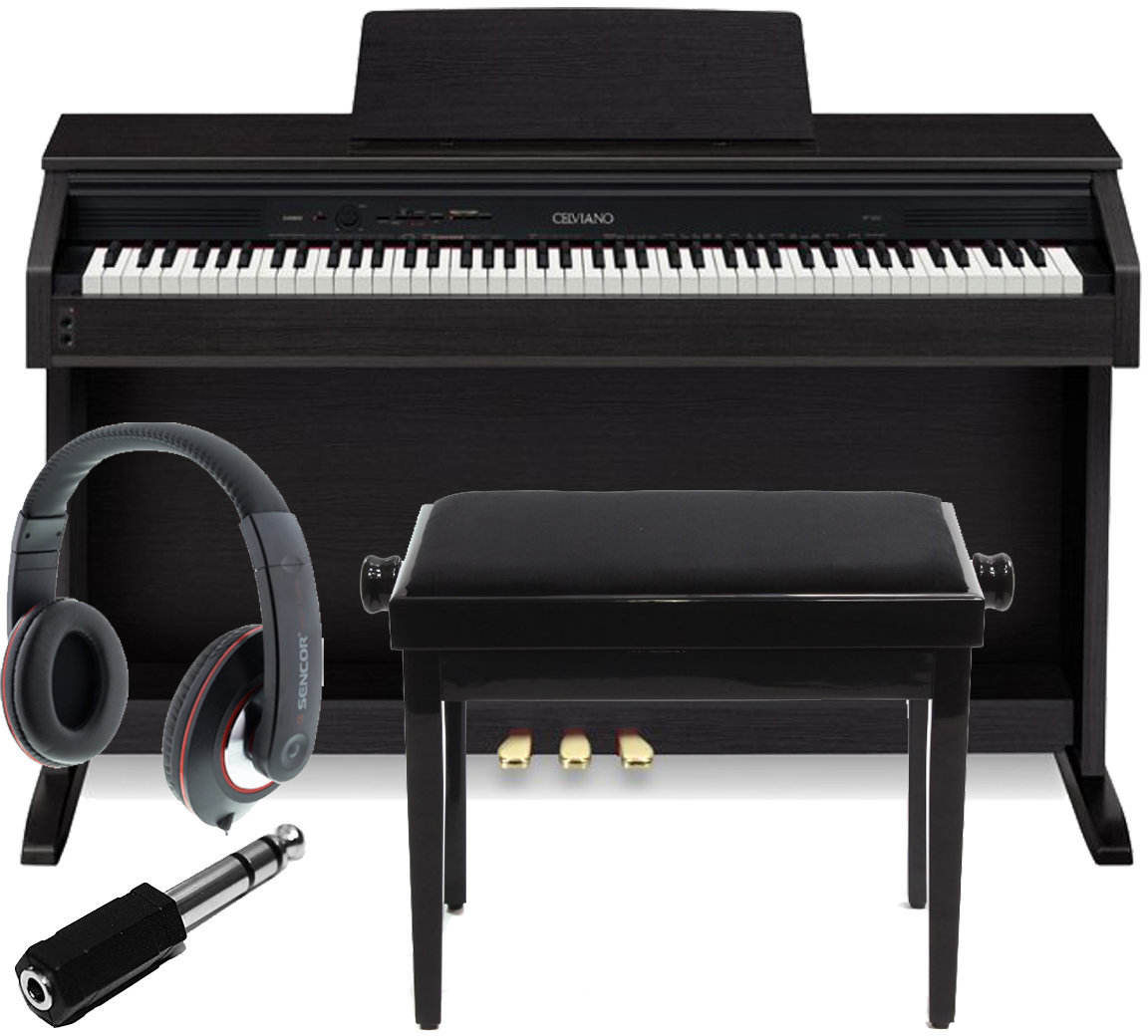 Digitálne piano Casio AP260 Black Set Digitálne piano