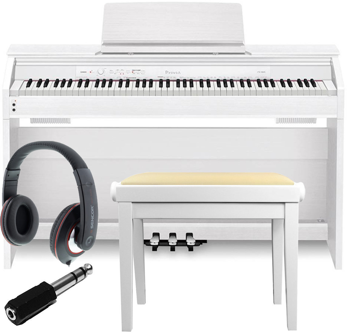 Pianino cyfrowe Casio PX860-WE Set Pianino cyfrowe