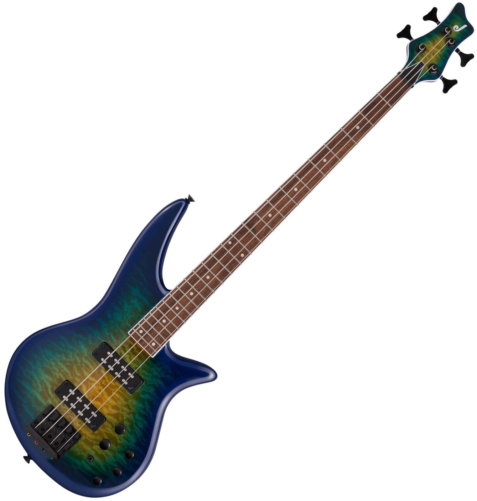 Basse électrique Jackson X Series Spectra Bass SBXQ IV IL Amber Blue Burst