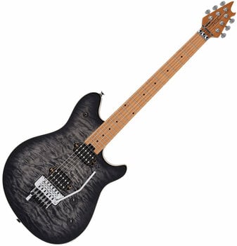Chitarra Elettrica EVH Wolfgang Special QM Baked MN Charcoal Burst - 1
