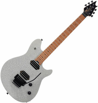 Guitare électrique EVH Wolfgang Standard Baked MN Silver Sparkle - 1