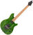 Guitare électrique EVH Wolfgang Standard QM Baked MN Transparent Green