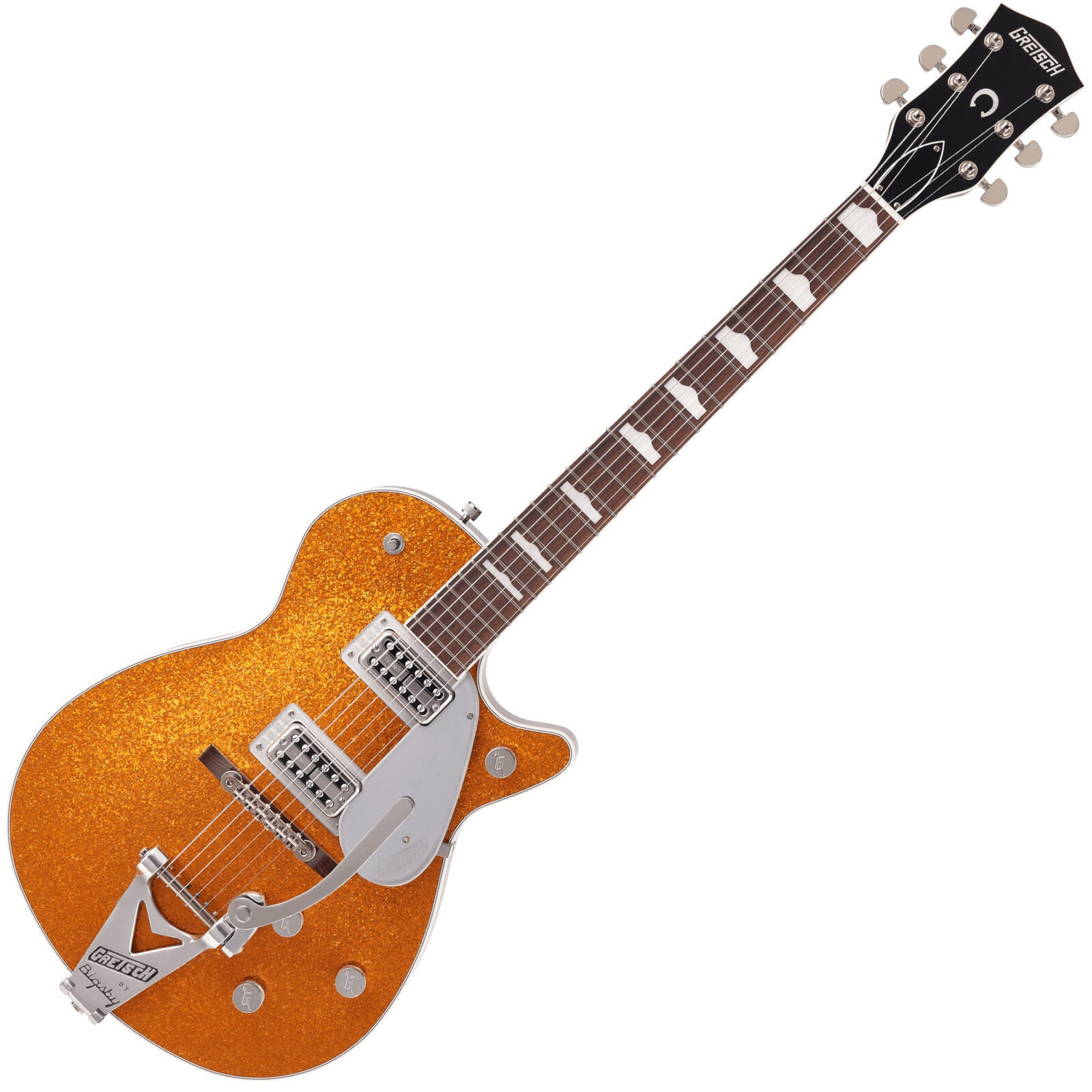 Elektrická kytara Gretsch G6129T-89VS Vintage Select 89 Sparkle Jet RW Gold Sparkle