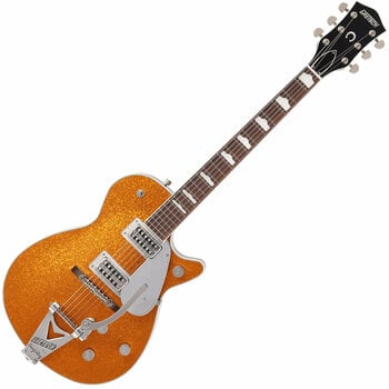 Elektrická gitara Gretsch G6129T-89VS Vintage Select 89 Sparkle Jet RW Gold Sparkle - 1