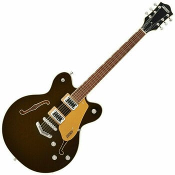 Gitara semi-akustyczna Gretsch G5622 Electromatic Center Block IL Black/Gold - 1