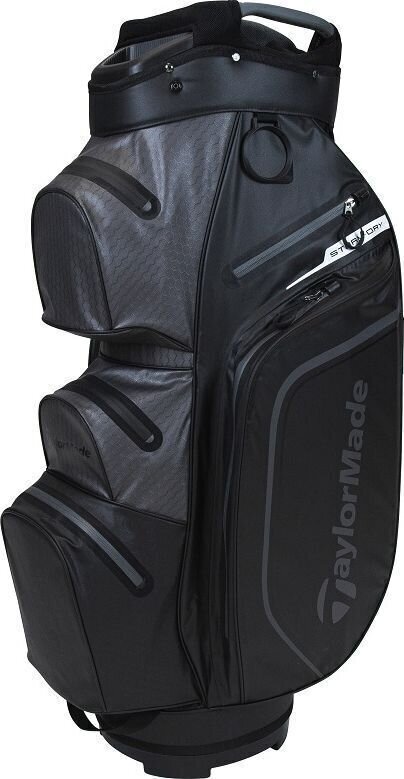 Golf torba Cart Bag TaylorMade Storm Dry Black/Charcoal Golf torba Cart Bag
