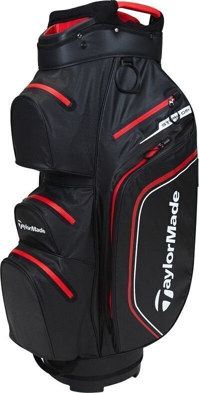 Golf Bag TaylorMade Storm Dry Black/Red Golf Bag