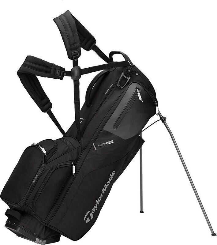 Golf torba Stand Bag TaylorMade Flextech Black/Slate Golf torba Stand Bag