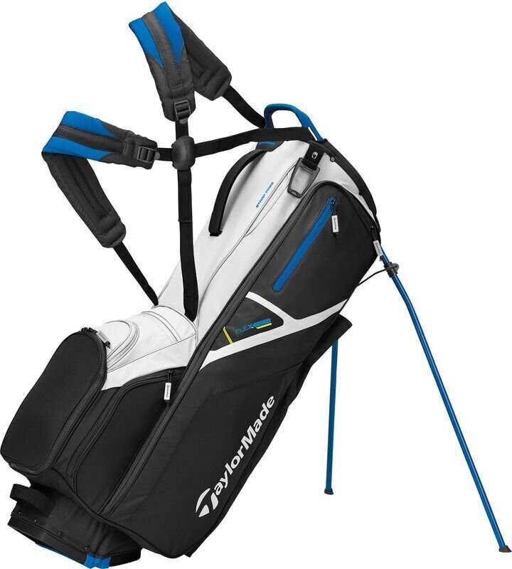 Golftaske TaylorMade Flextech Blue-Sort-hvid Golftaske