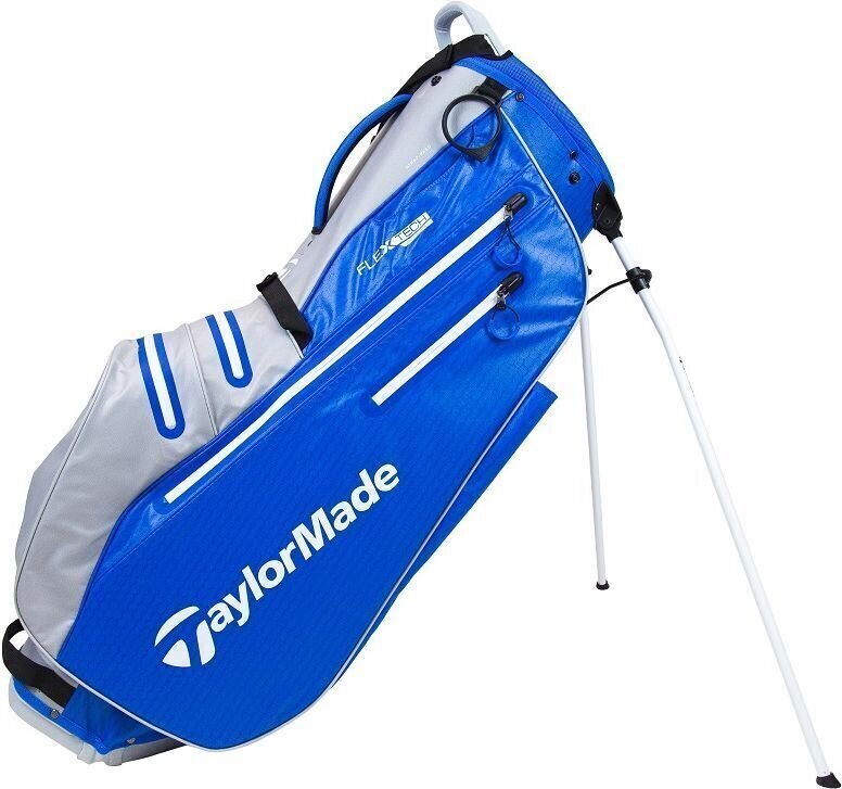 Borsa da golf Stand Bag TaylorMade Flextech Waterproof Royal/Silver Borsa da golf Stand Bag