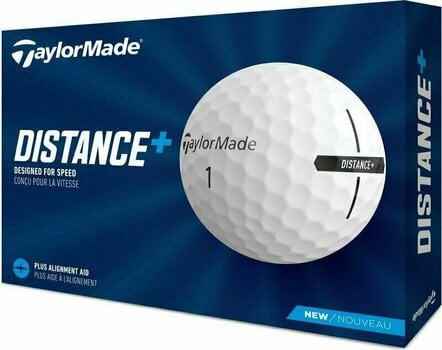Piłka golfowa TaylorMade Distance+ Golf Ball White - 1