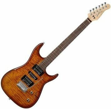 Elektrická gitara Godin Freeway Synth Access Lightburst Flame (RN) - 1