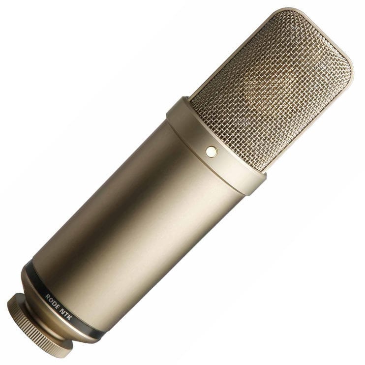 Microfone condensador de estúdio Rode NTK Microfone condensador de estúdio