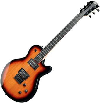 Elektriska gitarrer LAG I66 Tobacco Sunburst Gloss - 1