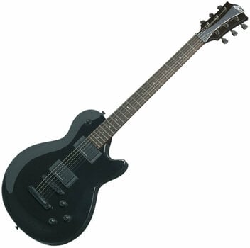 Elektrikitarr LAG I200 Black Shadow Gloss Elektrikitarr - 1