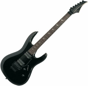 Elektromos gitár LAG A200 Black Shadow Gloss - 1