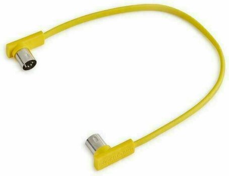 Câble MIDI RockBoard Flat MIDI Cable - 30 cm Yellow - 1