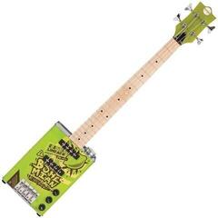 Bohemian Oil Can Bass Guitar Electric Limeade (B-Stock) #921492