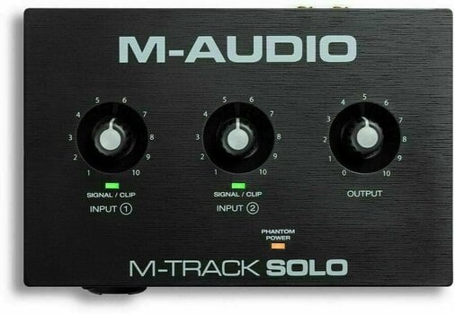 USB audio převodník - zvuková karta M-Audio M-Track Solo - 1