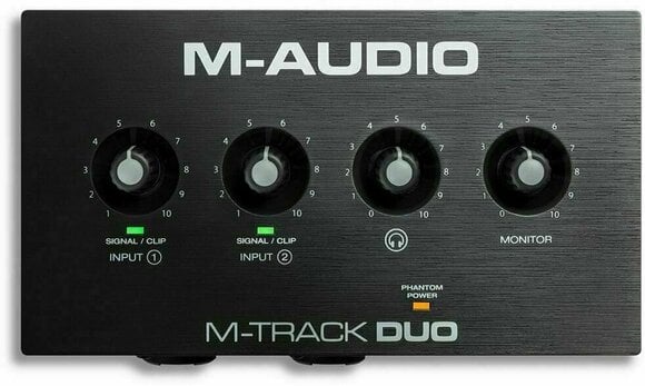 USB audio prevodník - zvuková karta M-Audio M-Track Duo - 1