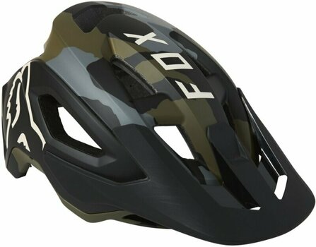 fox speedframe pro mtb helmet green camo