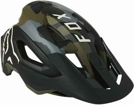 Kerékpár sisak FOX Speedframe Pro Helmet Green Camo S Kerékpár sisak - 1