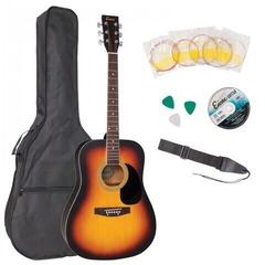 Encore EWP-100SB Acoustic Guitar Outfit Sunburst Encore EWP-100SB Acoustic Guitar Outfit Sunburst