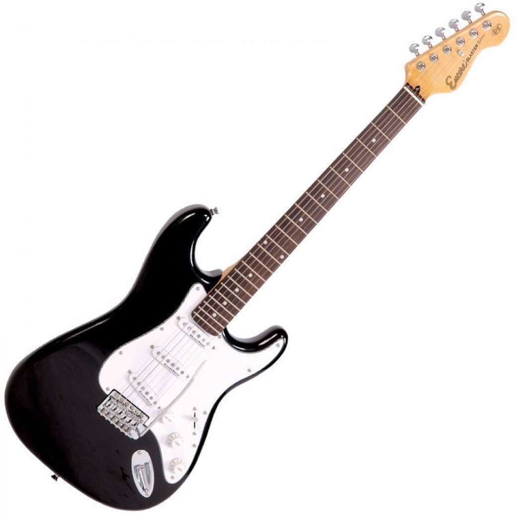 Elektrische gitaar Encore E6 Gloss Black