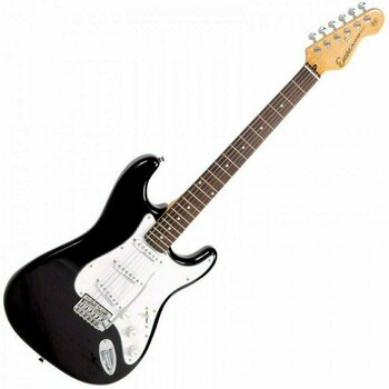 Elektromos gitár Encore E6 Gloss Black - 1