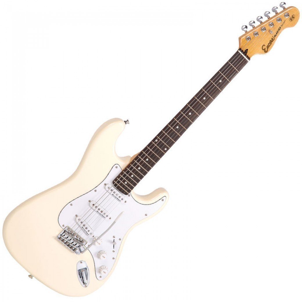 Elektrische gitaar Encore E6 Vintage White