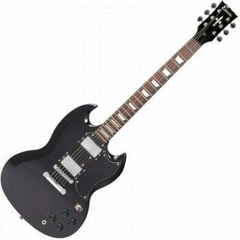 Elektrische gitaar Encore E69 Gloss Black - 1