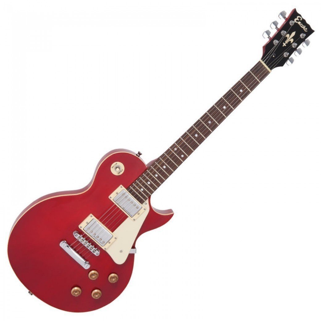 Elektrická gitara Encore E99 Wine Red