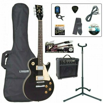 Elektrická kytara Encore EBP-E99 Gloss Black - 1