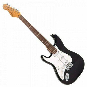 Elektromos gitár Encore E6 LH Gloss Black - 1